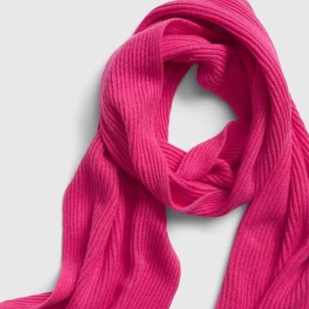 Raspberry Soft and Cozy Scarf